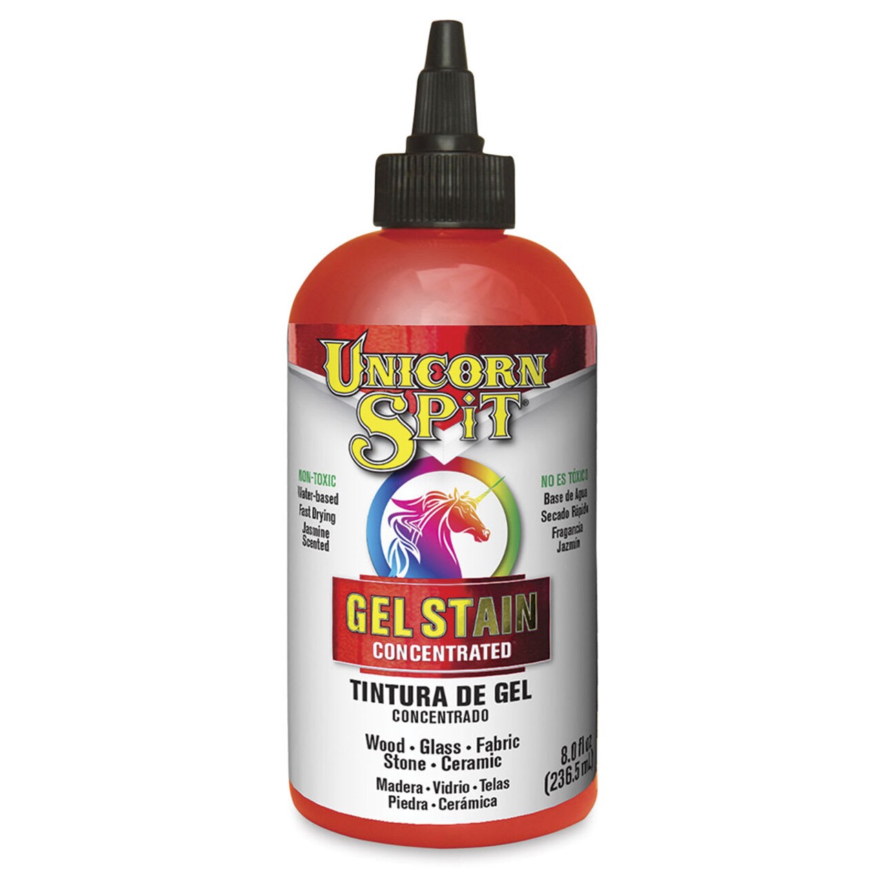 Unicorn Spit Gel Stain and Glaze - Molly Red Pepper, 8 oz, Bottle